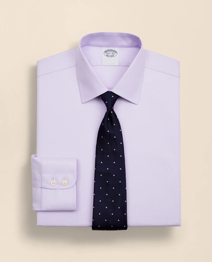 Stretch Supima&reg; Cotton Non-Iron Twill Ainsley Collar Dress Shirt, image 1