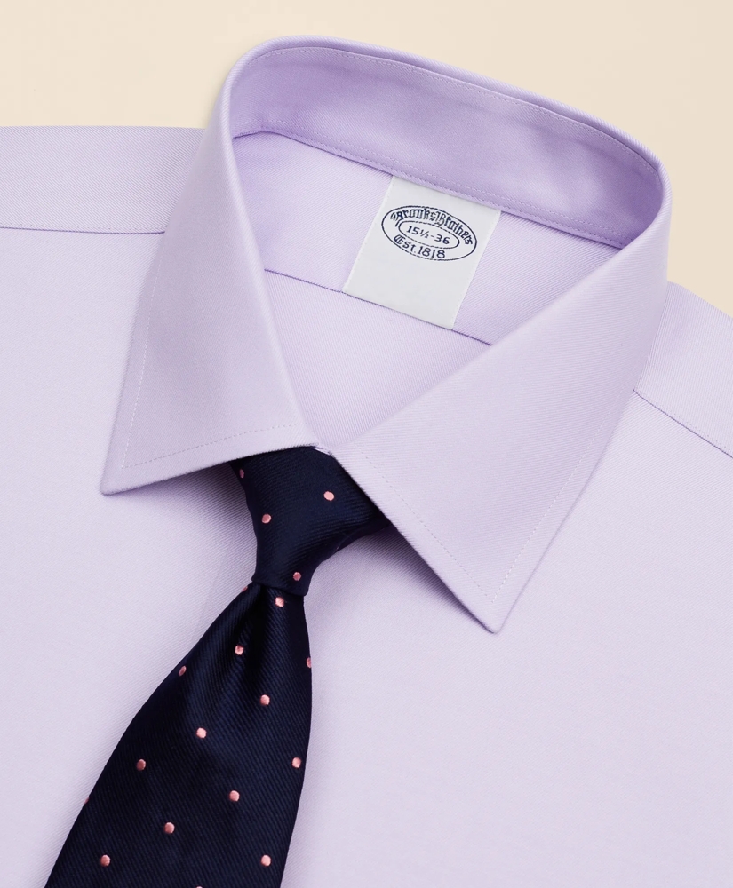 Stretch Supima&reg; Cotton Non-Iron Twill Ainsley Collar Dress Shirt, image 2