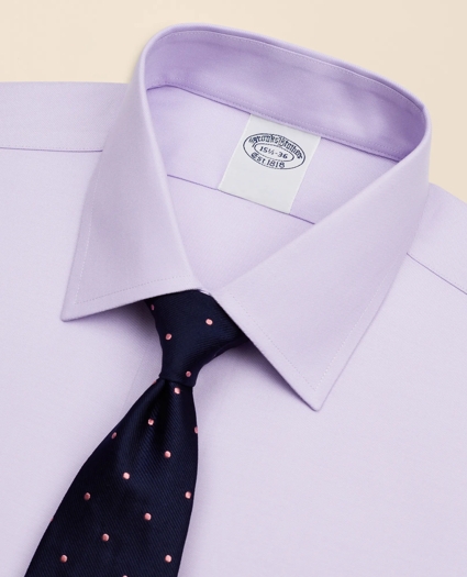 Stretch Supima&reg; Cotton Non-Iron Twill Ainsley Collar Dress Shirt, image 2