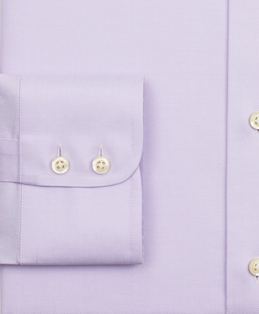 Stretch Supima® Cotton Non-Iron Twill Ainsley Collar Dress Shirt, image 3