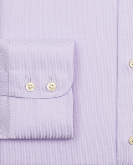 Stretch Supima® Cotton Non-Iron Twill Ainsley Collar Dress Shirt, image 3