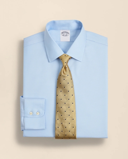 Stretch Supima&reg; Cotton Non-Iron Twill Ainsley Collar Dress Shirt, image 1