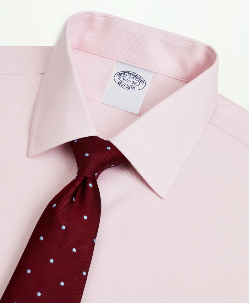 Stretch Supima® Cotton Non-Iron Twill Ainsley Collar Dress Shirt, image 2