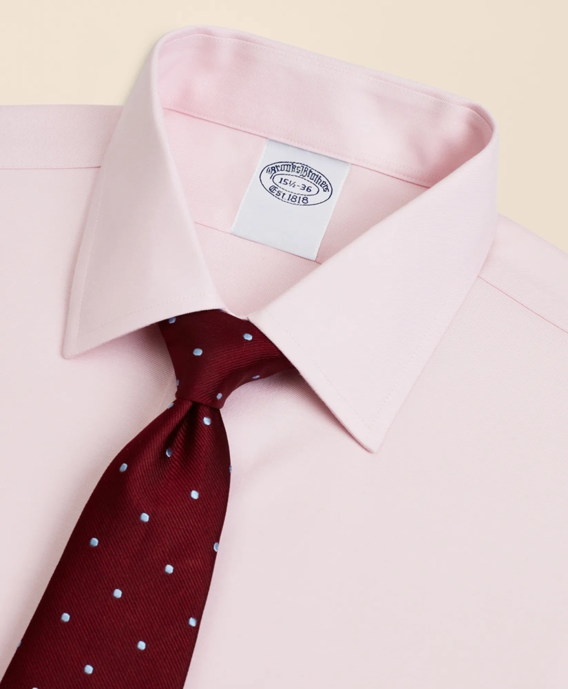 Stretch Supima&reg; Cotton Non-Iron Twill Ainsley Collar Dress Shirt, image 2