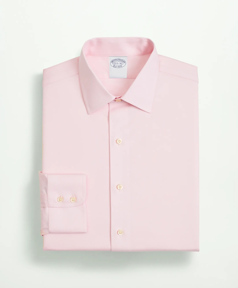 Stretch Supima® Cotton Non-Iron Twill Ainsley Collar Dress Shirt, image 4