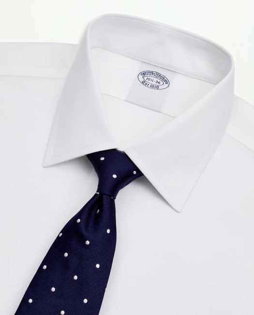 Stretch Supima® Cotton Non-Iron Twill Ainsley Collar Dress Shirt