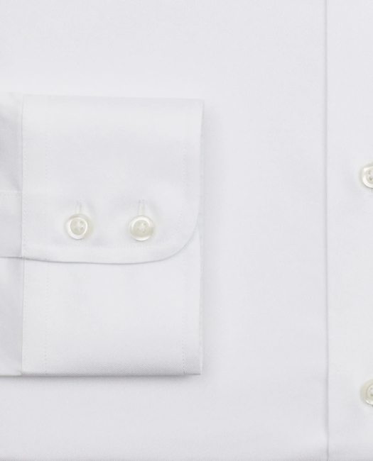 Stretch Supima® Cotton Non-Iron Twill Ainsley Collar Dress Shirt