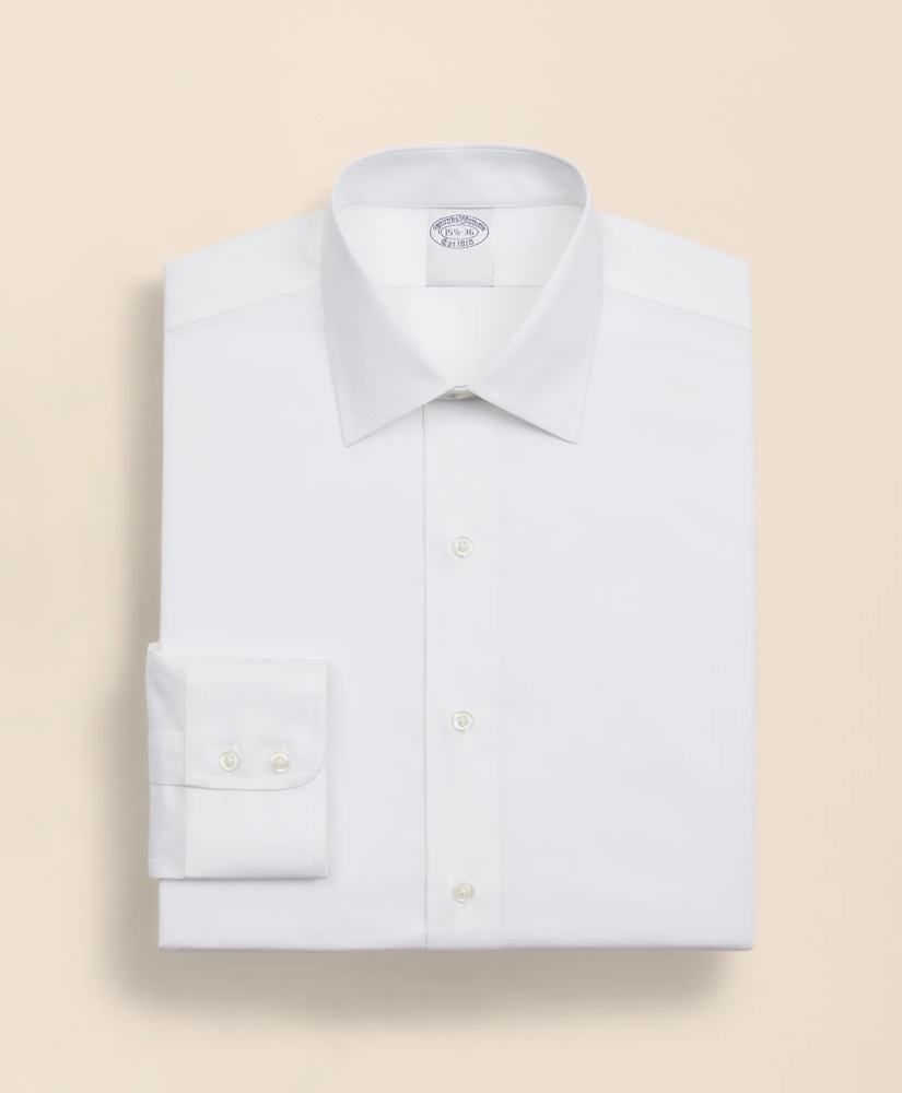 Stretch Supima&reg; Cotton Non-Iron Twill Ainsley Collar Dress Shirt, image 4