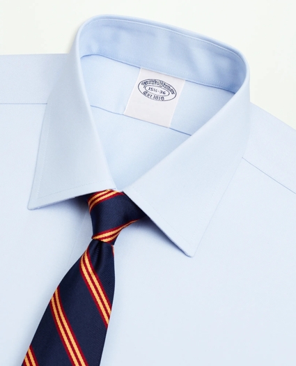 Stretch Supima® Cotton Non-Iron Pinpoint Oxford Ainsley Collar Dress Shirt, image 2