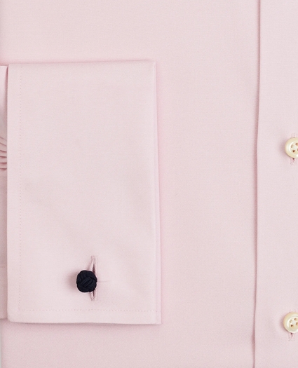 Stretch Supima® Cotton Non-Iron Pinpoint Oxford Ainsley Collar Dress Shirt, image 3