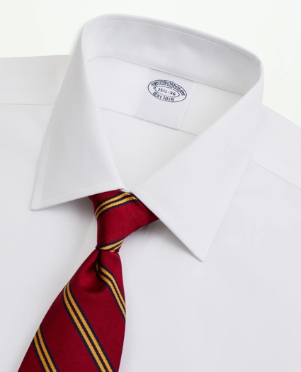 Stretch Supima® Cotton Non-Iron Pinpoint Oxford Ainsley Collar Dress Shirt, image 2