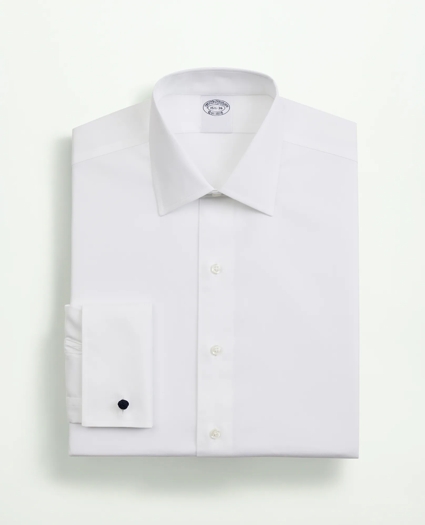 Stretch Supima® Cotton Non-Iron Pinpoint Oxford Ainsley Collar Dress Shirt, image 4