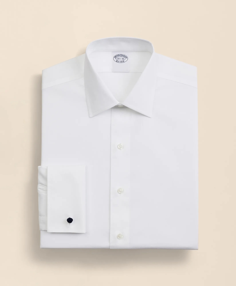 Stretch Supima&reg; Cotton Non-Iron Pinpoint Oxford Ainsley Collar Dress Shirt, image 4