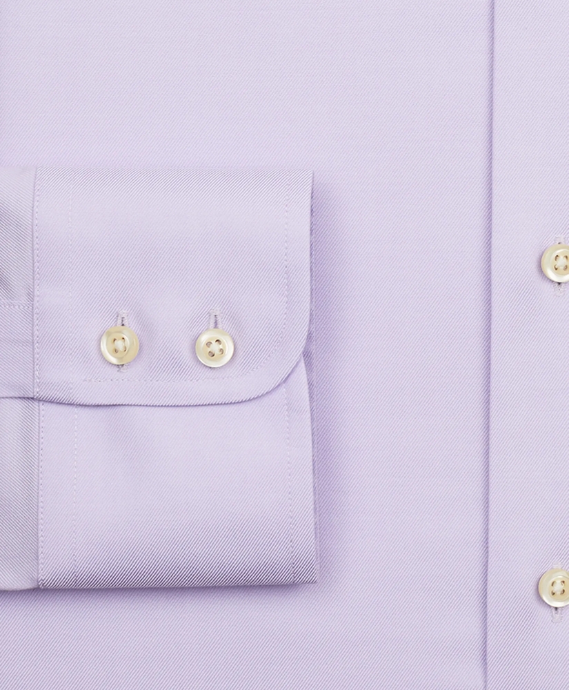 Stretch Supima&reg; Cotton Non-Iron Twill Button-Down Collar Dress Shirt, image 3