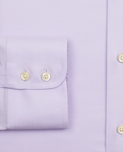 Stretch Supima&reg; Cotton Non-Iron Twill Button-Down Collar Dress Shirt, image 3