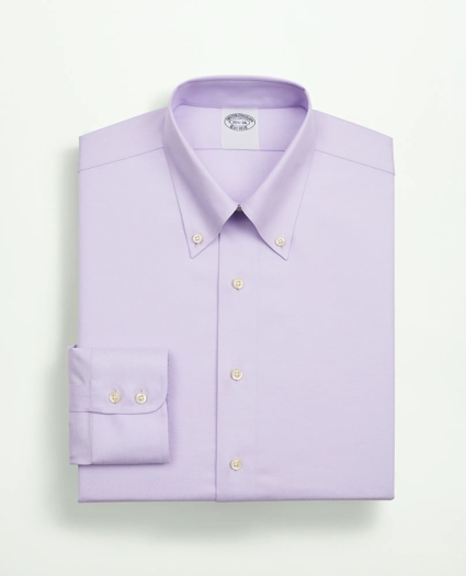 Stretch Supima® Cotton Non-Iron Twill Button-Down Collar Dress Shirt, image 4