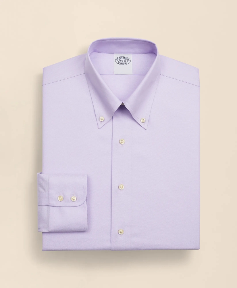 Stretch Supima&reg; Cotton Non-Iron Twill Button-Down Collar Dress Shirt, image 4