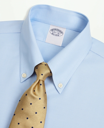 Stretch Supima® Cotton Non-Iron Twill Button-Down Collar Dress Shirt, image 2