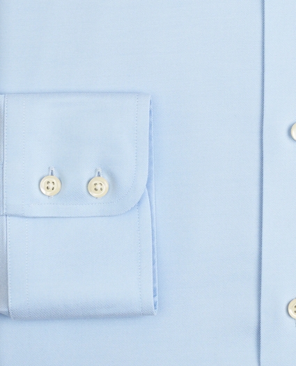 Stretch Supima® Cotton Non-Iron Twill Button-Down Collar Dress Shirt, image 3
