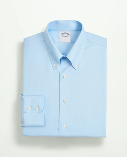 Stretch Supima® Cotton Non-Iron Twill Button-Down Collar Dress Shirt, image 4