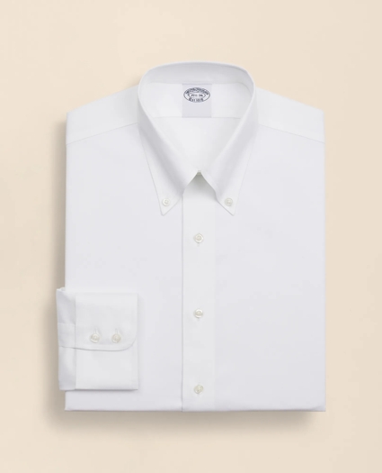 Stretch Supima&reg; Cotton Non-Iron Twill Button-Down Collar Dress Shirt, image 4