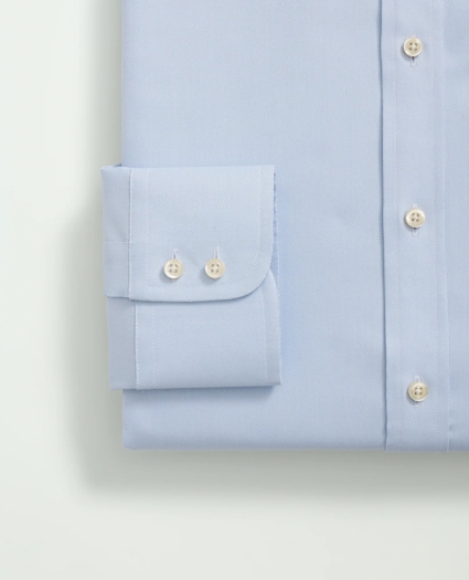 Brooks Brothers X Thomas Mason® Cotton Poplin English Collar Dress Shirt, image 3