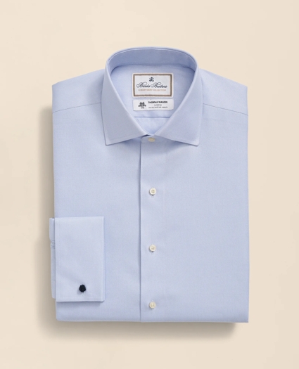 Brooks Brothers X Thomas Mason&reg; Cotton Twill Londoner Collar Dress Shirt, image 2