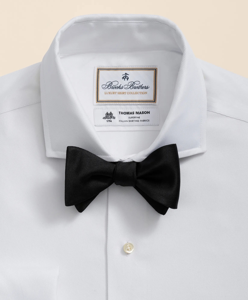 Brooks Brothers X Thomas Mason&reg; Cotton Twill Londoner Collar Dress Shirt, image 4