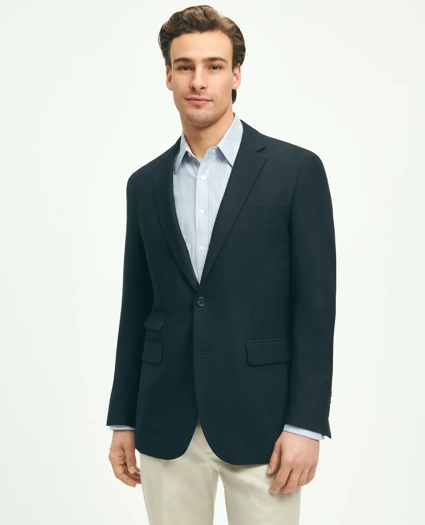 Japanese Knit Striped Dress Shirt, image 5
