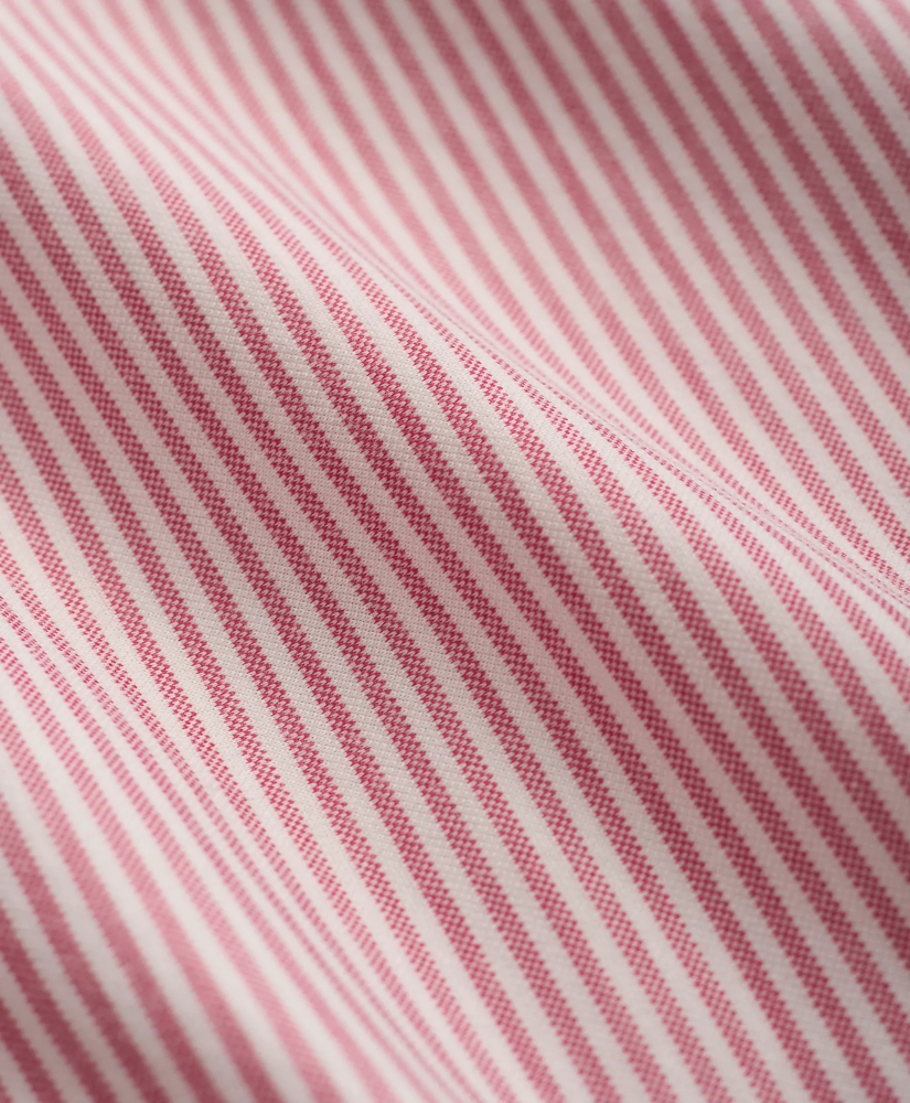 Japanese Knit Striped Dress Shirt, image 2
