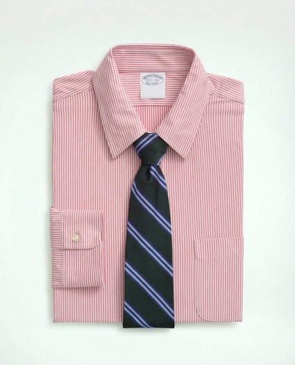 Japanese Knit Striped Dress Shirt, image 3