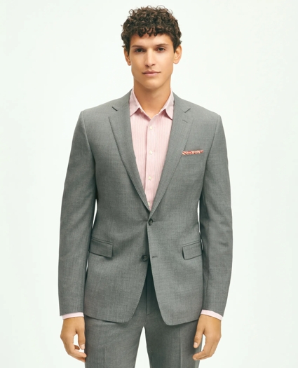 Japanese Knit Striped Dress Shirt, image 4