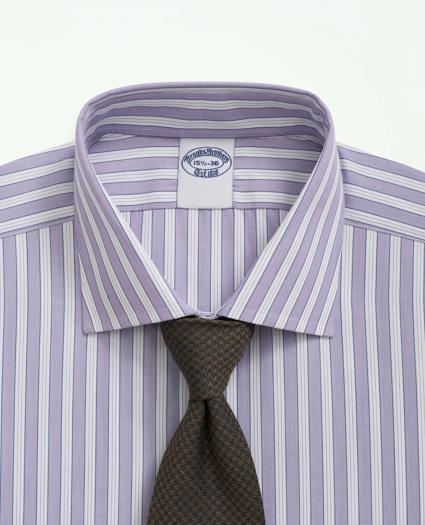 Brooks Brothers X Thomas Mason® Cotton Poplin English Collar, Striped Dress Shirt, image 2