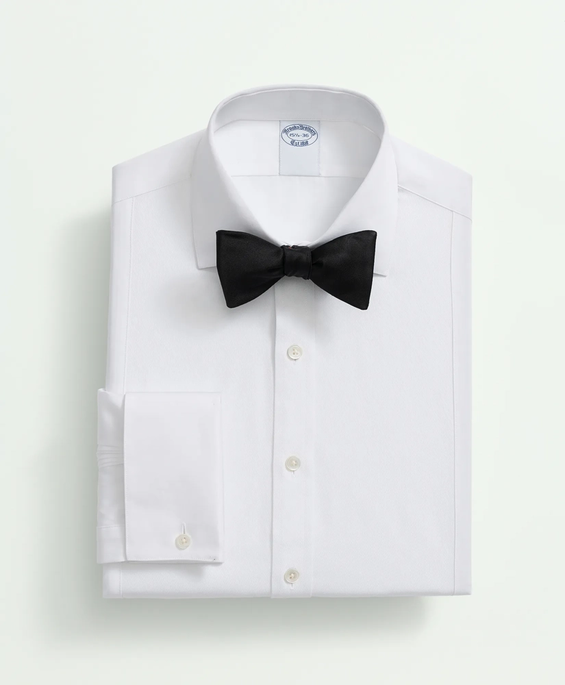Supima® Cotton Poplin English Collar, Pique Bib Tuxedo Shirt