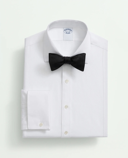 Supima® Cotton Poplin English Collar, Pique Bib Tuxedo Shirt, image 1