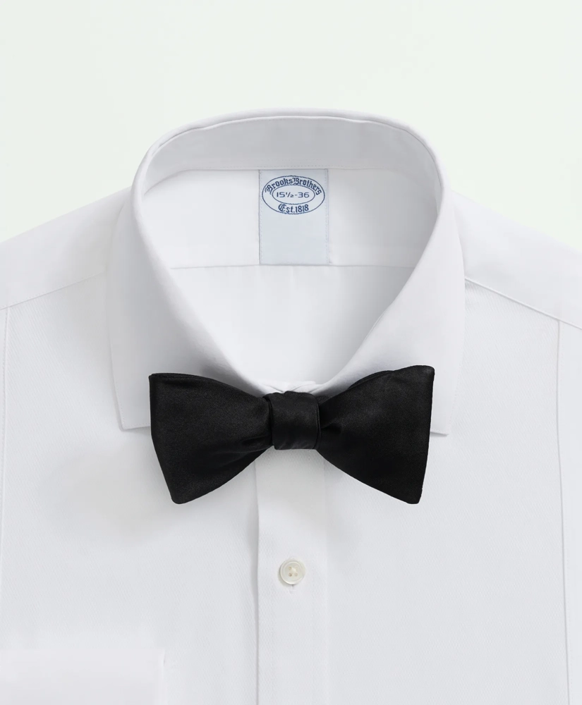 Supima® Cotton Poplin English Collar, Pique Bib Tuxedo Shirt