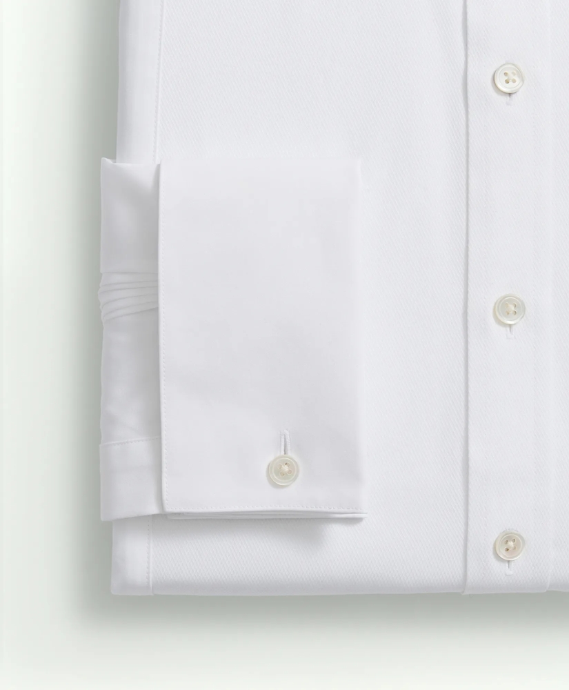 Supima® Cotton Poplin English Collar, Pique Bib Tuxedo Shirt, image 4