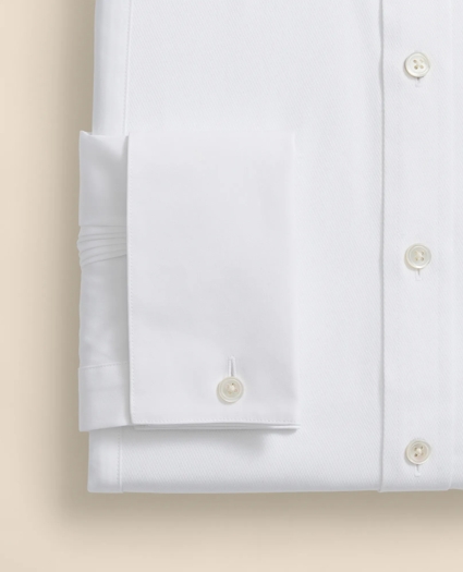 Supima&reg; Cotton Poplin English Collar, Pique Bib Tuxedo Shirt, image 4