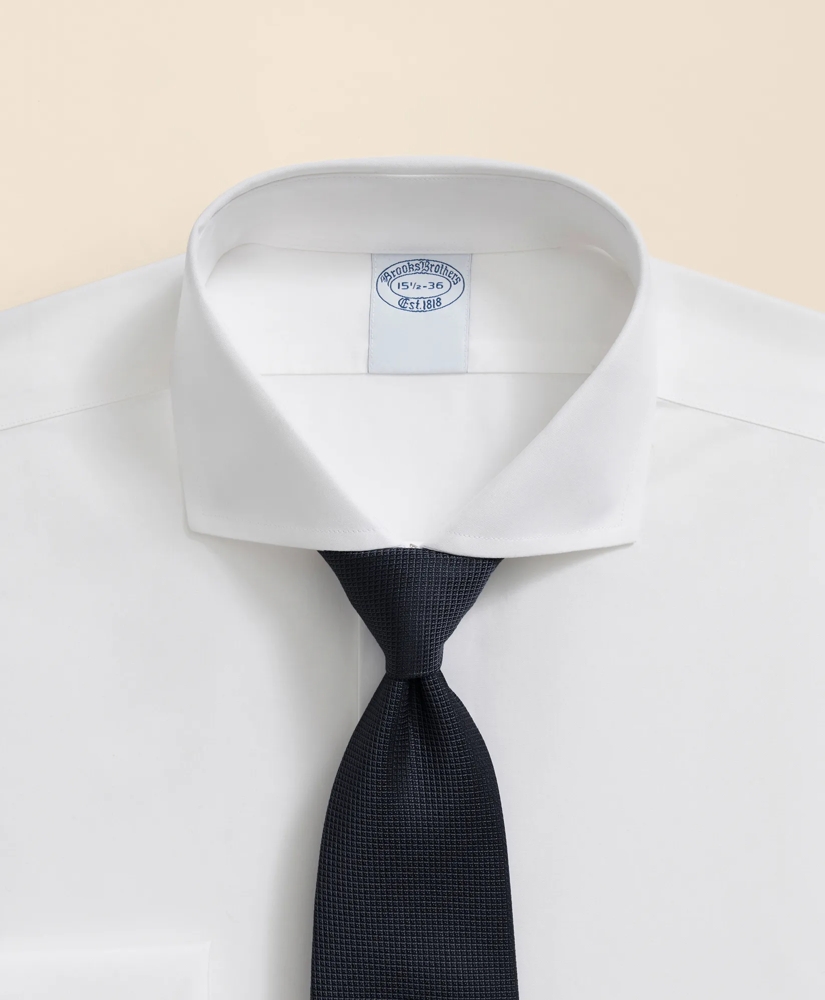 Stretch Supima&reg; Cotton Broadcloth Londoner Collar, Dress Shirt, image 2