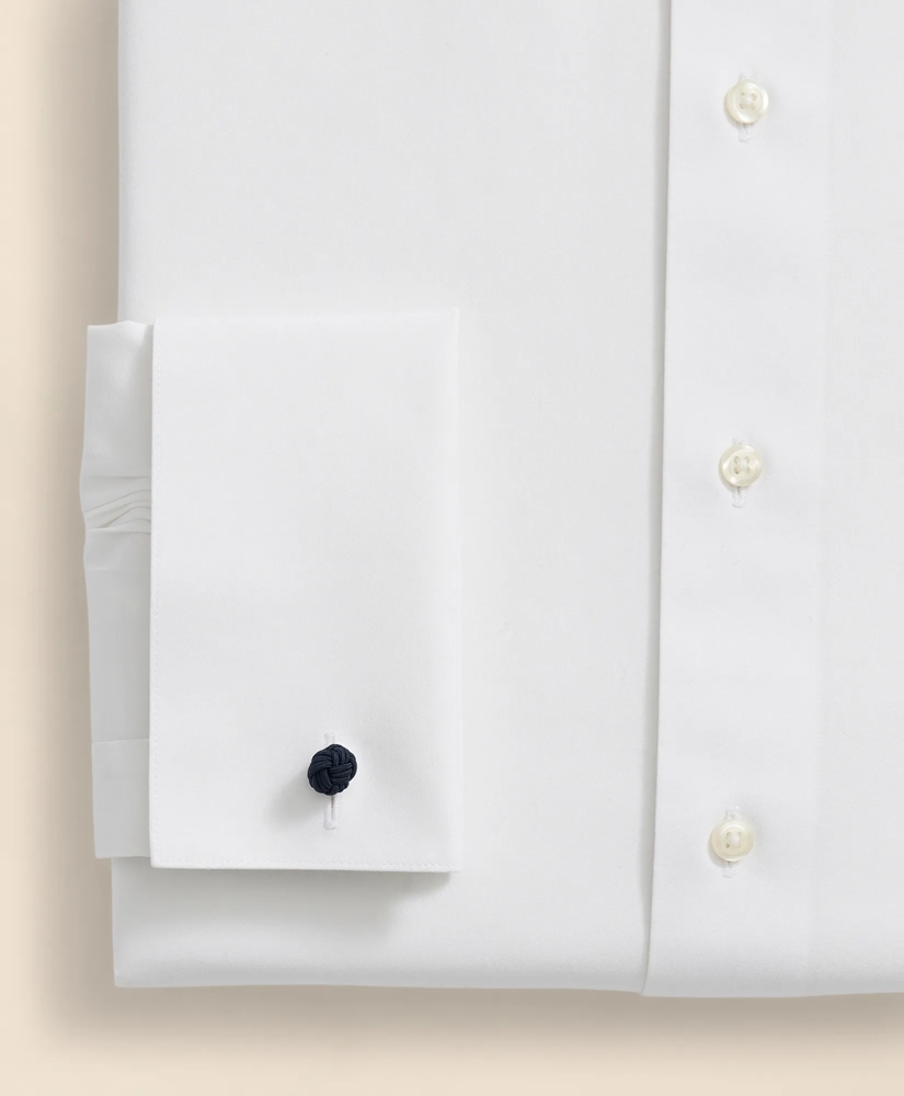 Stretch Supima&reg; Cotton Broadcloth Londoner Collar, Dress Shirt, image 4