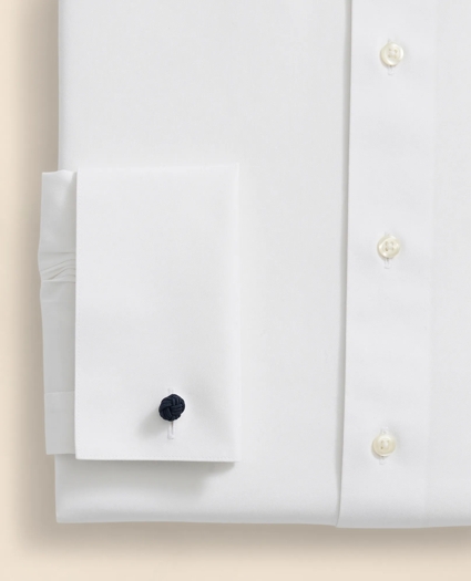 Stretch Supima&reg; Cotton Broadcloth Londoner Collar, Dress Shirt, image 4