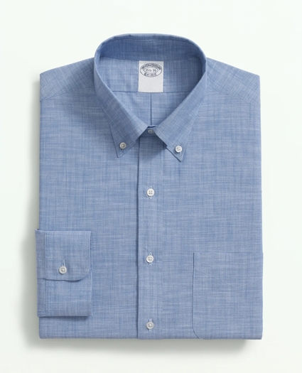 American-Made Cotton Button-Down Collar, Dress Shirt, image 3