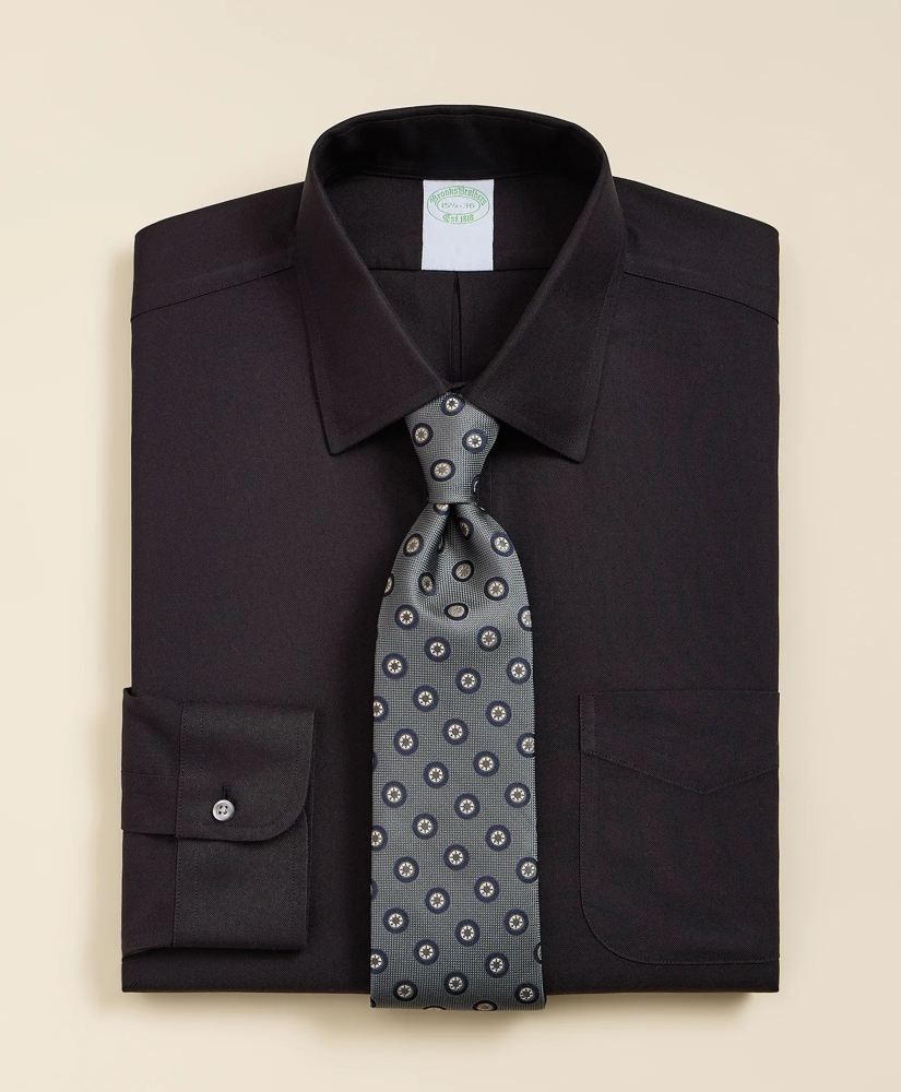 Brooks Brothers Explorer Collection Non-Iron Twill Ainsley Collar, Dress Shirt, image 1