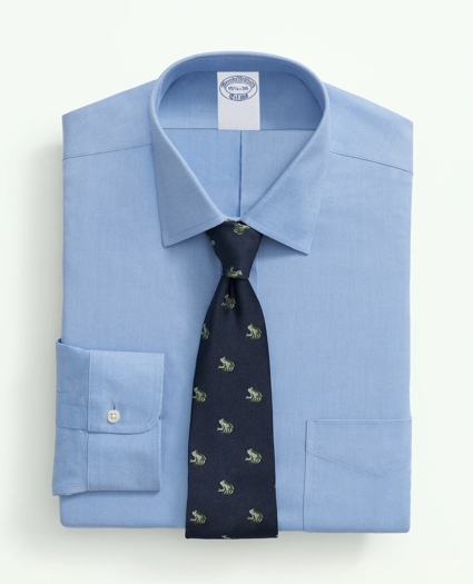 Brooks Brothers Explorer Collection Non-Iron Twill Ainsley Collar, Dress Shirt, image 1
