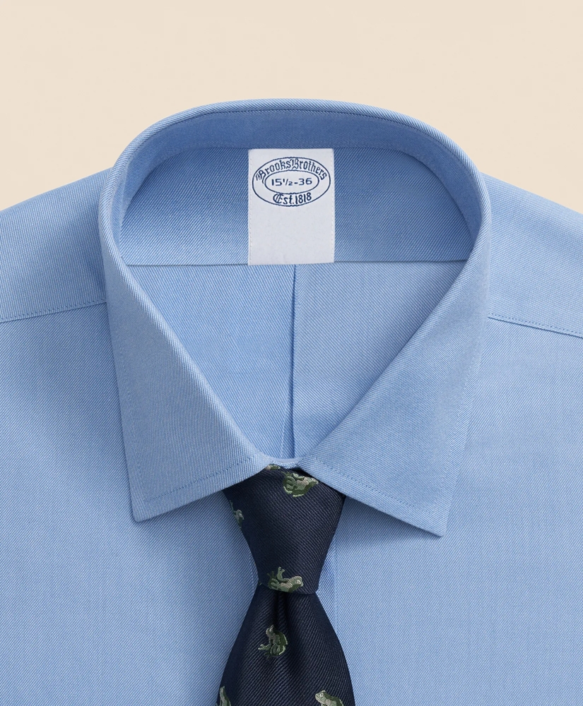 Brooks Brothers Explorer Collection Non-Iron Twill Ainsley Collar, Dress Shirt, image 2