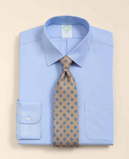 Brooks Brothers Explorer Collection Non-Iron Twill Ainsley Collar, Dress Shirt, image 1