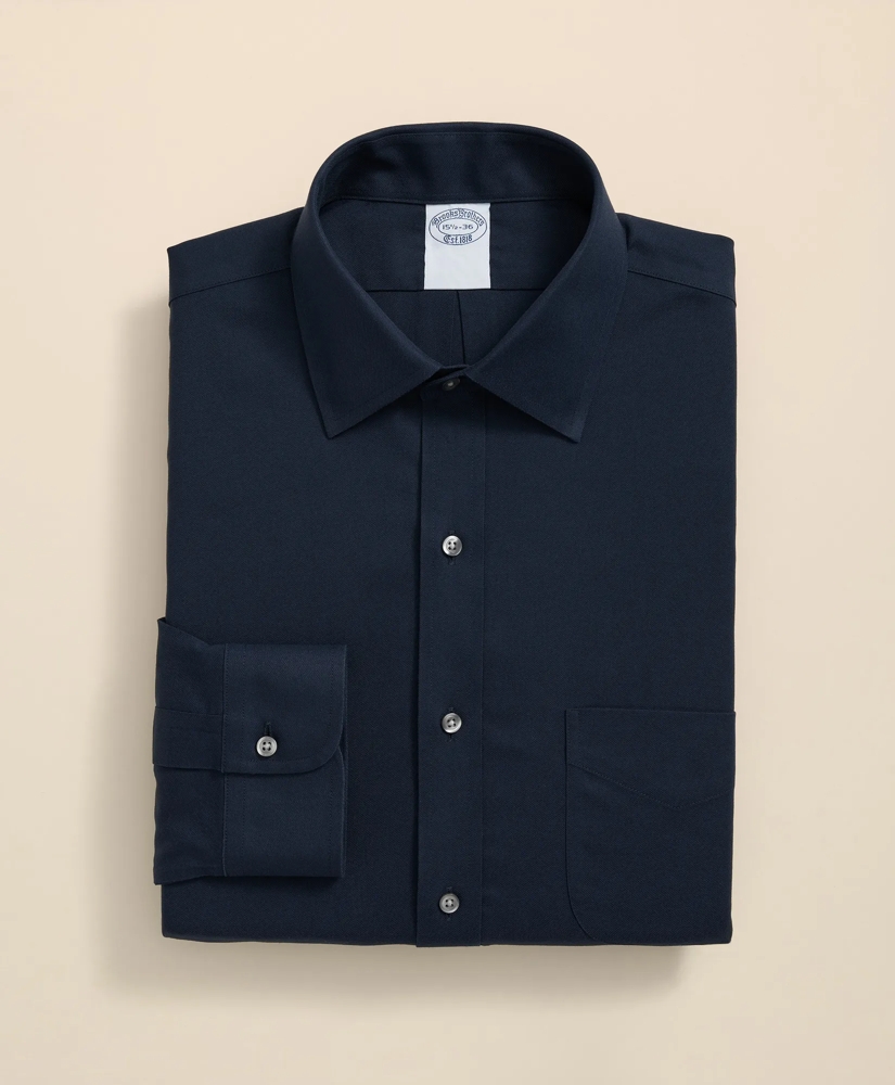 Brooks Brothers Explorer Collection Non-Iron Twill Ainsley Collar, Dress Shirt, image 3