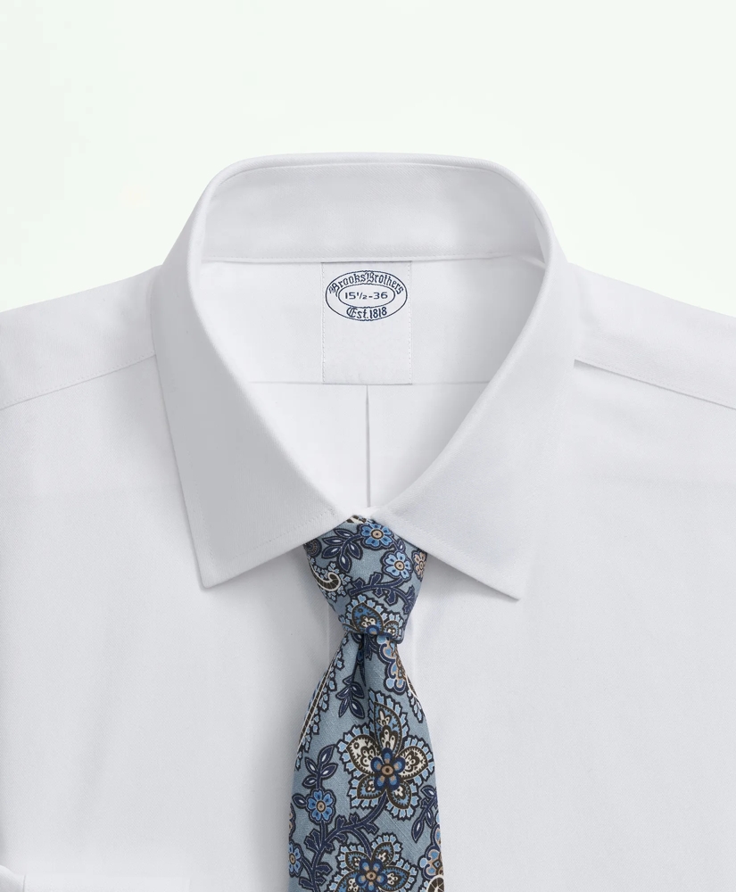 Brooks Brothers Explorer Collection Non-Iron Twill Ainsley Collar, Dress Shirt, image 2