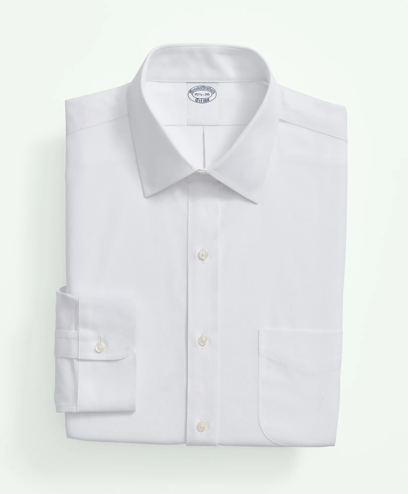 Brooks Brothers Explorer Collection Non-Iron Twill Ainsley Collar, Dress Shirt, image 3