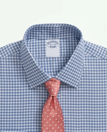 Brooks Brothers Explorer Collection Non-Iron Twill Ainsley Collar, Gingham Dress Shirt, image 2